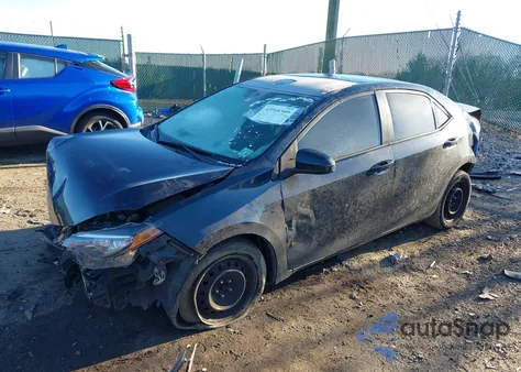 2017 Toyota Corolla Le from USA, damaged, VIN 2T1BURHE2HC856306